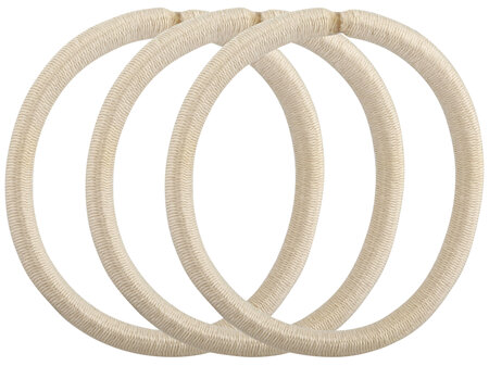 Lady Jayne Blonde Snagless Thick Elastics - Pk10