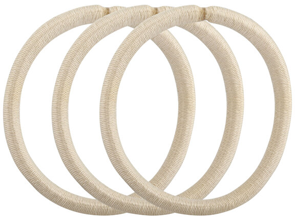 Lady Jayne Blonde Snagless Thick Elastics - Pk10