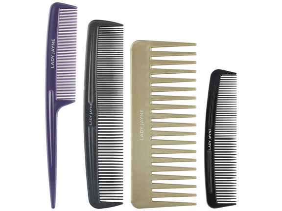 Lady Jayne Family Combs - 4 Pk