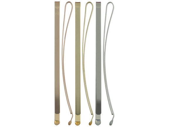 Lady Jayne Large Metallic Bobby Pins - Pk 6