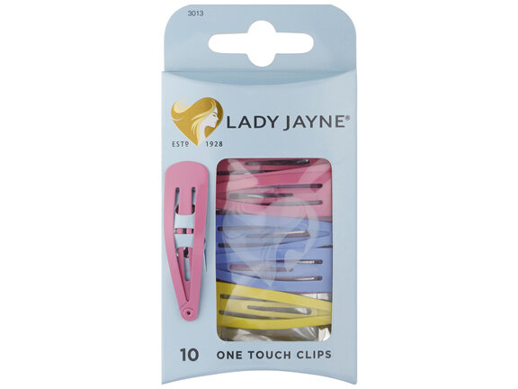 Lady Jayne One Touch Clips 10 pack