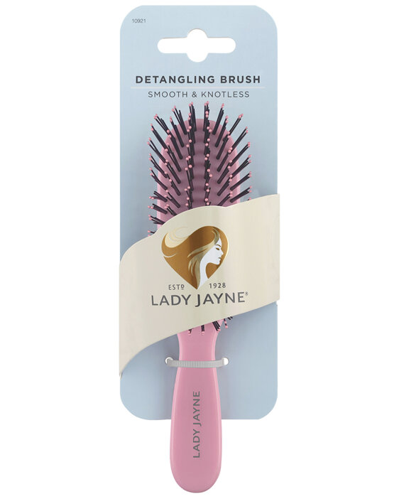 Lady Jayne Smooth & Knotless Detangling Brush Purse Size Assorted Colours