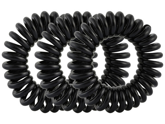 Lady Jayne Style Guards Black Kink Free Spirals - 8 Pk