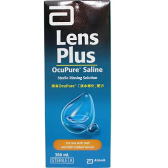 LENS PLUS Ocupure Saline 360ml