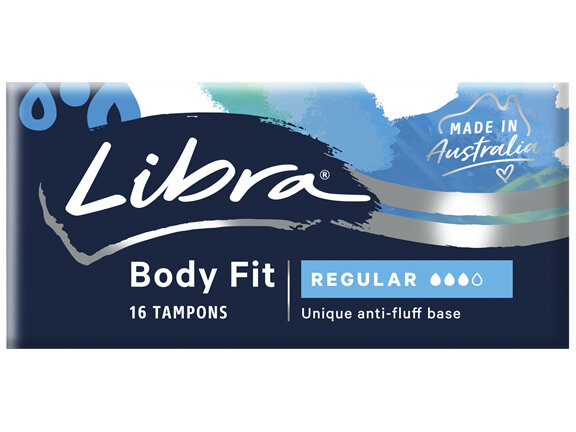 Libra Body Fit Regular Tampons 16 pack