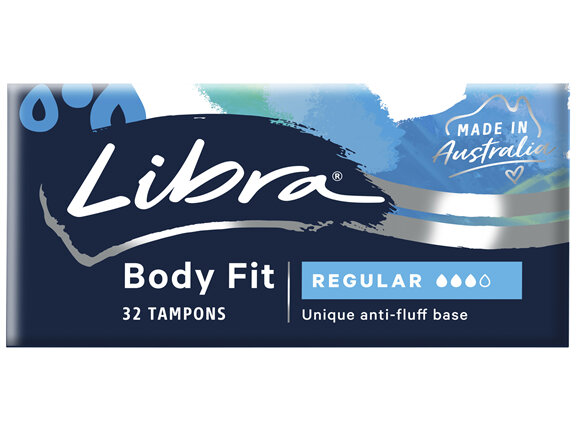 Libra Body Fit Regular Tampons 32 pack