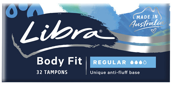 Libra Body Fit Regular Tampons 32 pack