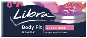 Libra Body Fit Super Tampons 16 pack