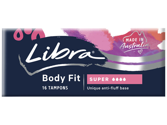 Libra Body Fit Super Tampons 16 pack