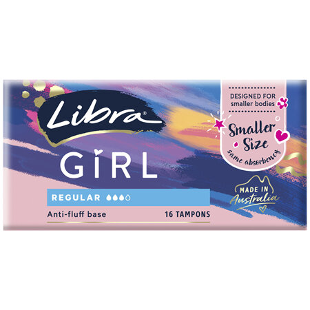 Libra Girl Regular Tampons 16pk