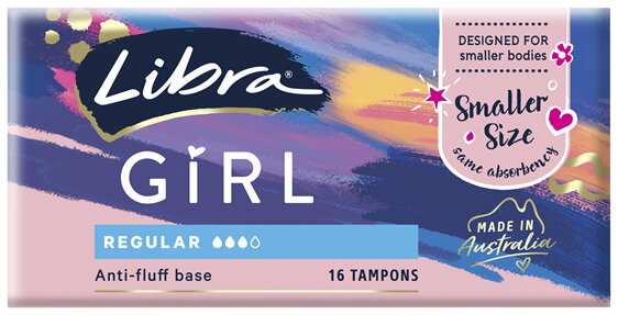Libra Girl Regular Tampons 16pk