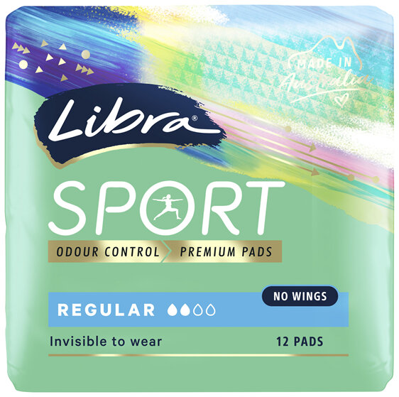Libra Invisible Sport Regular 12 Pack