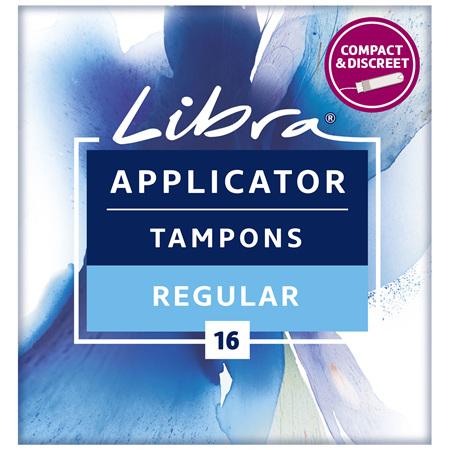 Libra Original Regular Tampons with Applicator 16 pack