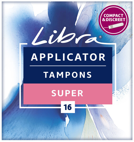 Libra Original Super Tampons with Applicator 16 pack