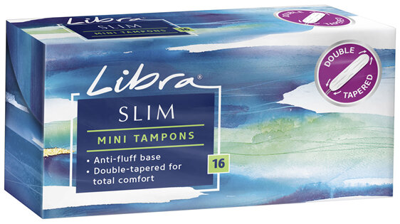 Libra Slim Mini Tampons 16 pack