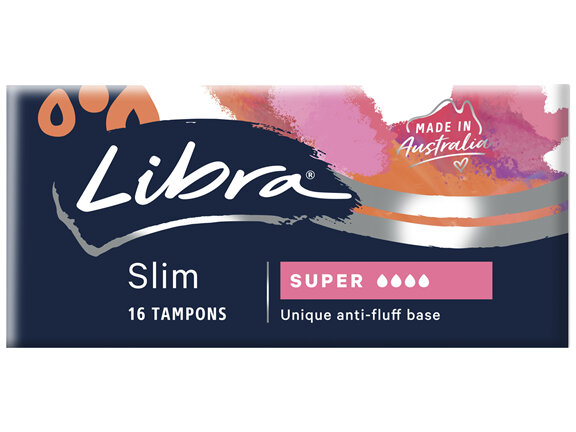 Libra Slim Super Tampons 16 pack