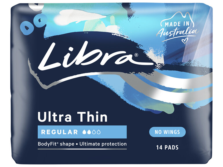 Libra Ultra Thin Pads Regular 14 Pack