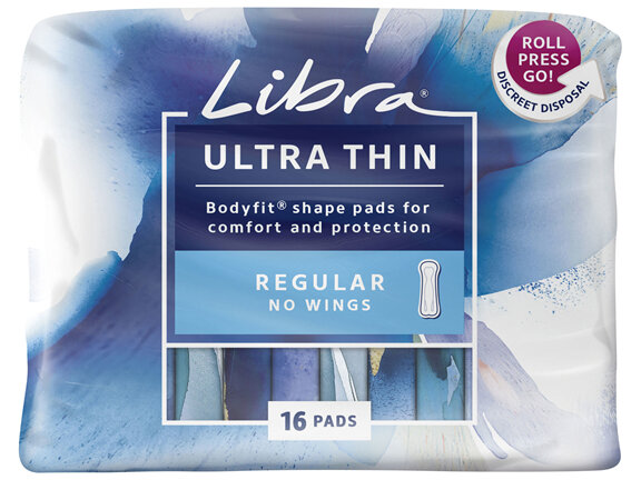 Libra Ultra Thin Pads Regular 16 pack