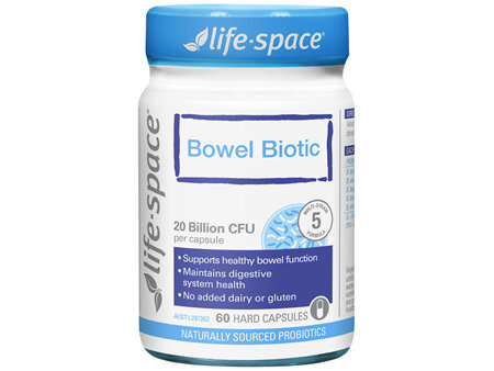 Life-Space Bowel Biotic 60 Hard Capsules
