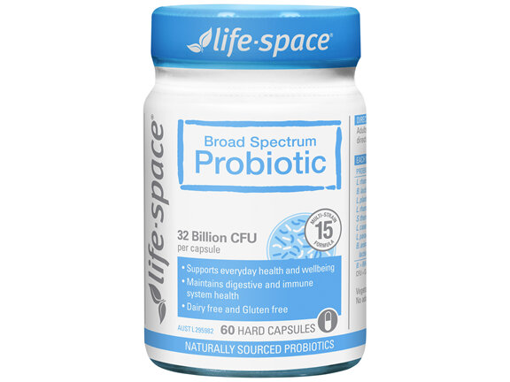 Life-Space Broad Spectrum Probiotic 60 Hard Capsules