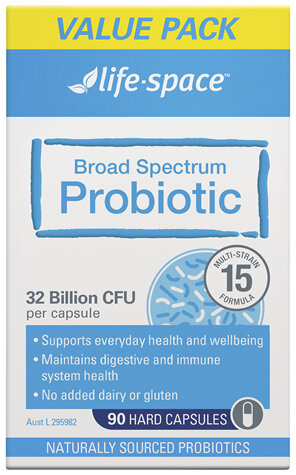 Life-Space Broad Spectrum Probiotic Value Pack 90 Hard Capsules