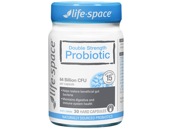 Life-Space Double Strength Probiotic 30 Hard Capsules