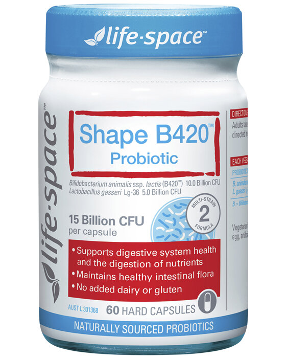 Life-Space Shape B420 Probiotic 60 Hard Capsules
