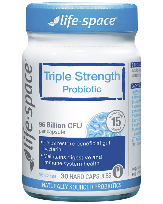 Life-Space Triple Strength Probiotic 30 Hard Capsules