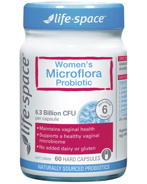 Life-Space Women's Microflora Probiotic 60 Hard Capsules