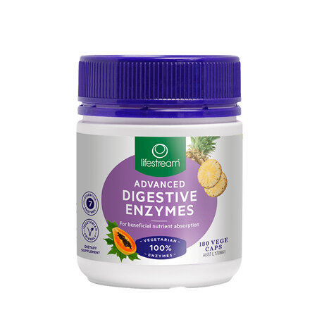 LIFESTREAM Advanced Digestive Enzymes 60caps