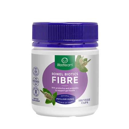 LIFESTREAM Bowel Biotics Fibre 100caps