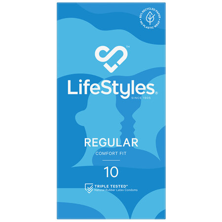 LifeStyles® Regular Condoms 10 Pack