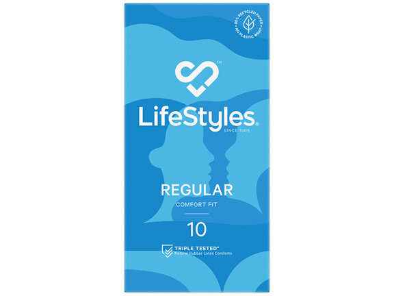 LifeStyles® Regular Condoms 10 Pack