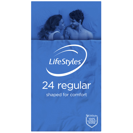 LifeStyles Regular Condoms 24 Pack