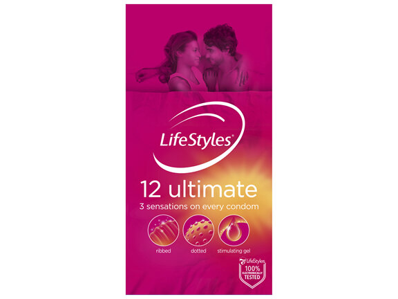 LifeStyles Ultimate Condoms 12 Pack