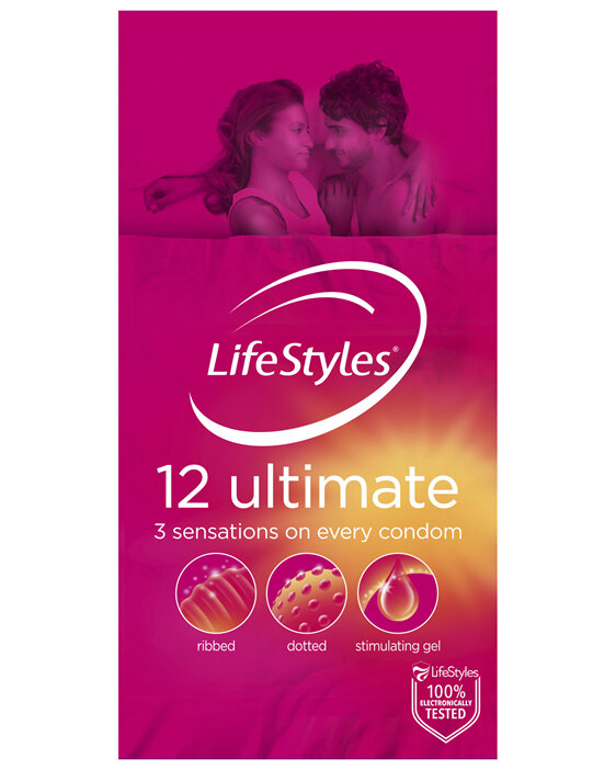 LifeStyles Ultimate Condoms 12 Pack