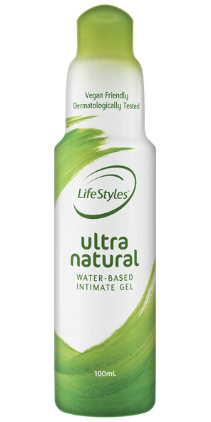 LifeStyles Ultra Natural Water-Based Intimate Gel 100mL
