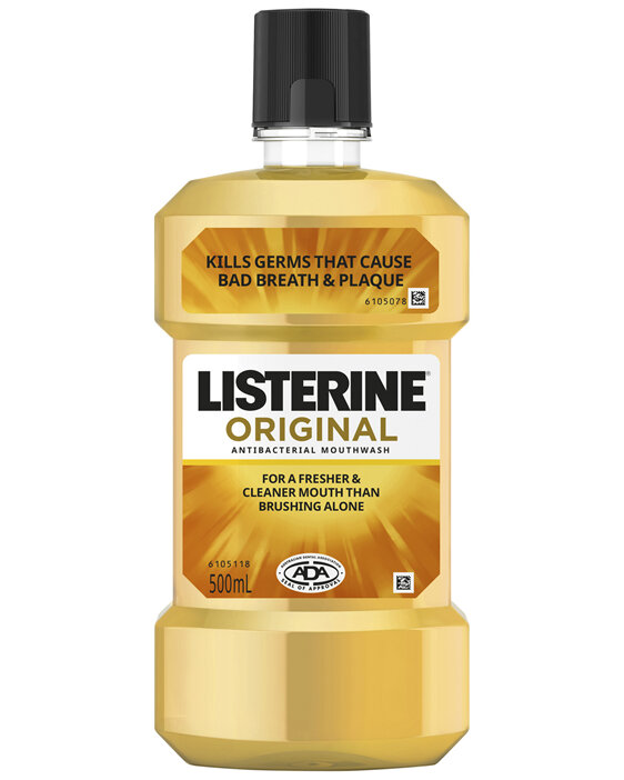 Listerine Original Mouthwash 500mL