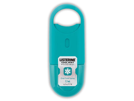 Listerine Pocketmist Oral Care Spray  Cool Mint 7.7mL