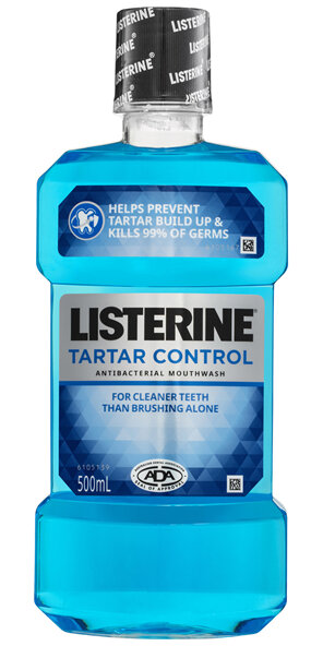 Listerine Tartar Control Antibacterial Mouthwash 500mL