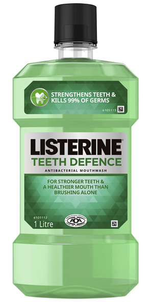 Listerine Teeth Defence Mouthwash 1L