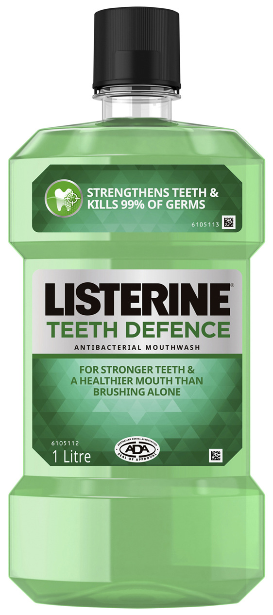 Listerine Teeth Defence Mouthwash 1L