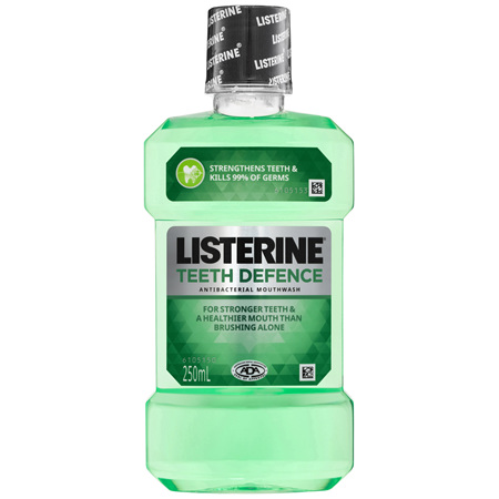 Listerine Teeth Defence Mouthwash 250mL