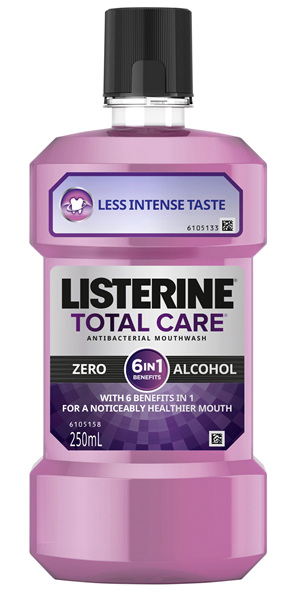 Listerine Total Care Mouthwash Zero Alcohol 250mL