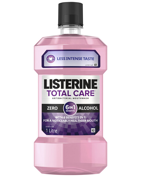Listerine Total Care Zero Alcohol Mouthwash 1L