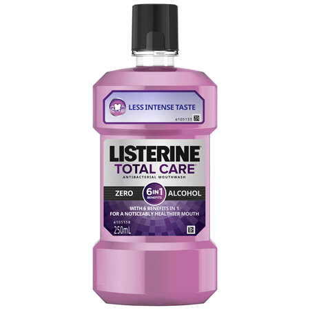 Listerine Total Care Zero Alcohol Mouthwash 250mL