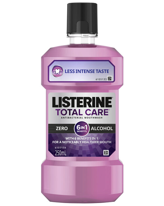 Listerine Total Care Zero Alcohol Mouthwash 250mL