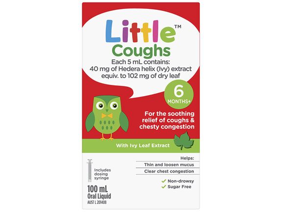 Little Coughs Oral Liquid Original 100mL