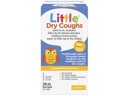 Little Dry Coughs Oral Liquid Honey 200mL