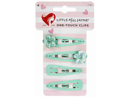 Little Miss Jayne Clips 4 Pack